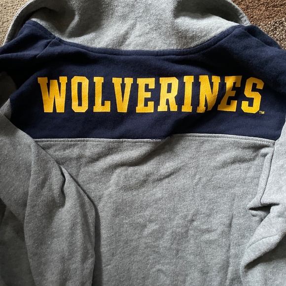 Michigan Wolverines Collared Sweater - Picture 2 of 3